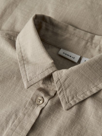 NAME IT Kortærmet Skjorte Filip Aluminium